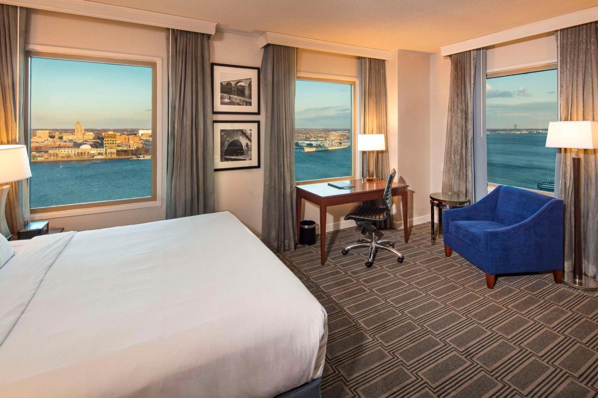 Hotel Hilton Philadelphia At Penn'S Landing Exterior foto