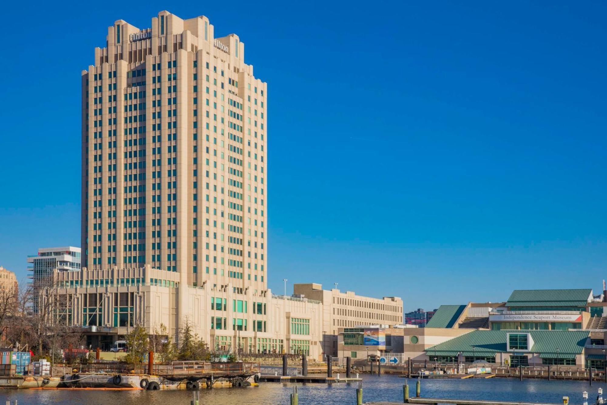 Hotel Hilton Philadelphia At Penn'S Landing Exterior foto